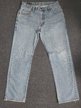 Edwin Made in Japan Vintage Light Blue Denim Jeans Size Medium M 30W x 30L